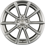2DRV BY WHEELWORLD - WH28 RACE SILBER LACKIERT 9X20 LK:5/112 ET:33 ML:66,6